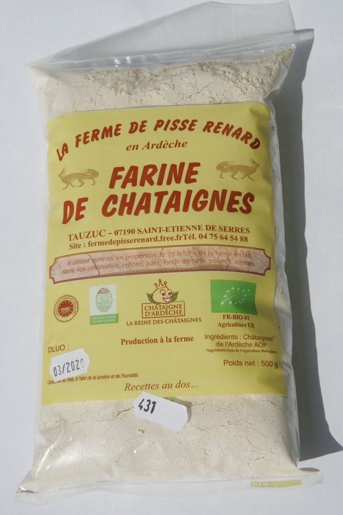 Pisse Renard - Farine de Châtaignes (500g)