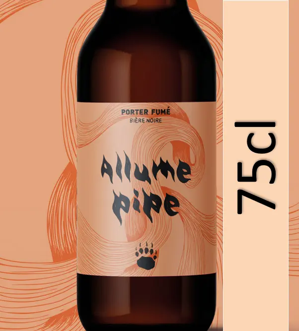 L'Agrivoise - Allume Pipe 75cl (bière noire)