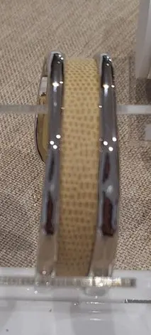UN BIJOU A PARIS - Cuir 14 mm MAN Tartine / Beurre salé - cuir ( CMA0-CH2-R14)