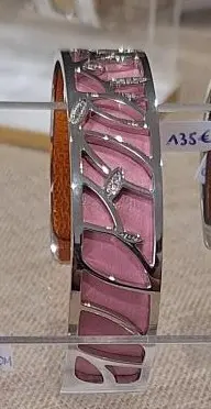 UN BIJOU A PARIS - Manchette Arbre de vie 14mm BLT - Laiton finition argent (1622-208-00M) 