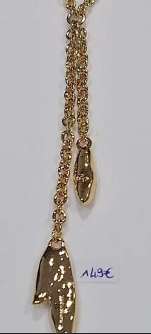 UN BIJOU A PARIS - Collier Garance COL- Laiton finition or (1878-500-0TU)