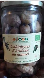 Ferme de Faÿs - Châtaignes au naturel 240g