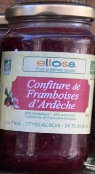 Ferme de Faÿs - Confiture framboises 400g